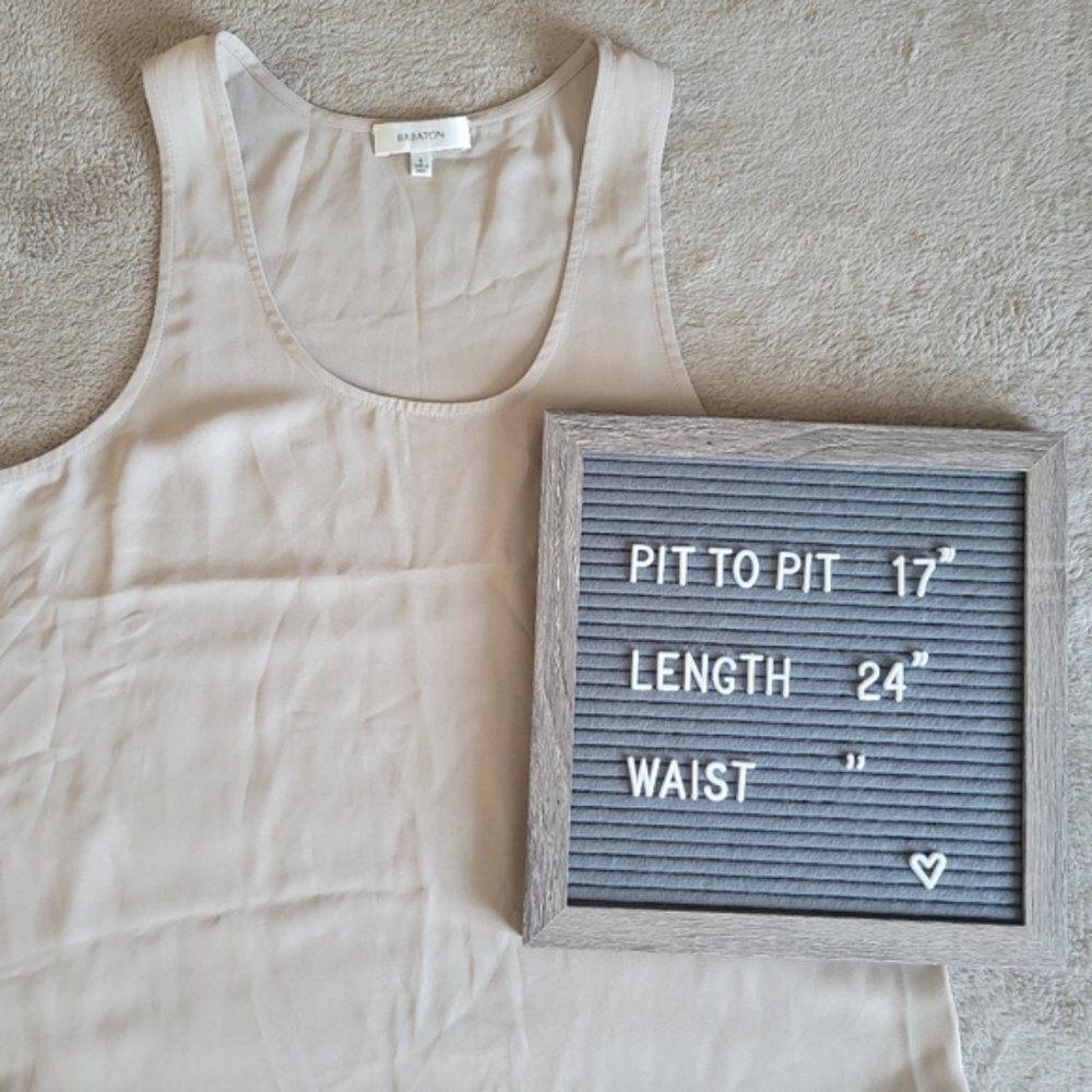 Aritzia Babaton nude tank top size small - Picture 8 of 10